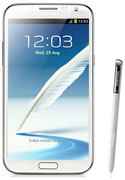 Смартфон Samsung Samsung Смартфон Samsung Galaxy Note II GT-N7100 16Gb (RU) белый - Воркута